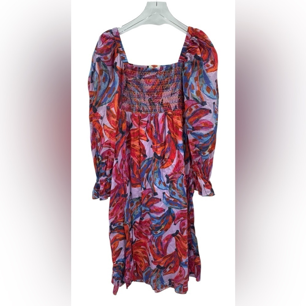 NEW Farm Rio Tropical Banana Maxi Dress Size Small B2731 - Picture 4 of 7